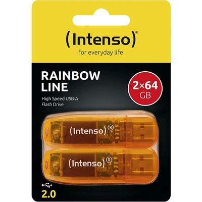 Intenso Rainbow Line double pack 64GB 3502492