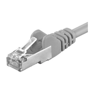 PremiumCord sp6asftp020 Patch, cat6 S-FTP, RJ45-RJ45, AWG 26/7, 2m, šedý