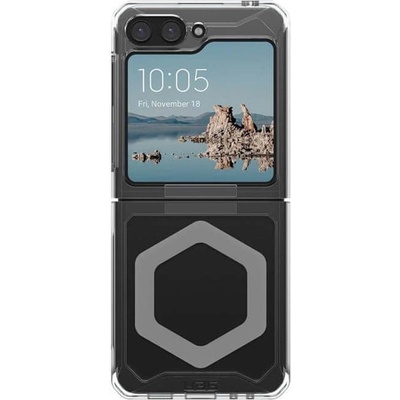 Urban Armor Gear Magsafe Противоударен Калъф за Samsung Z Flip 5, UAG Plyo Pro Case, Прозрачен (840283908910)