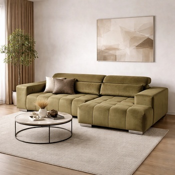 Ъглов диван Orion Cotta маслина