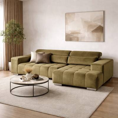 Ъглов диван Orion Cotta маслина