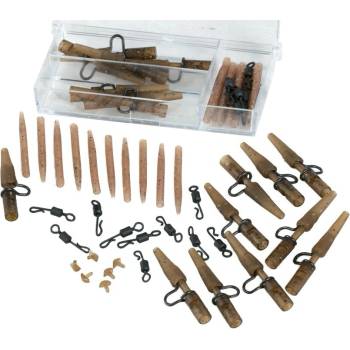 Extra Carp Súprava Závesok Camo Heavy Lead Clip Box