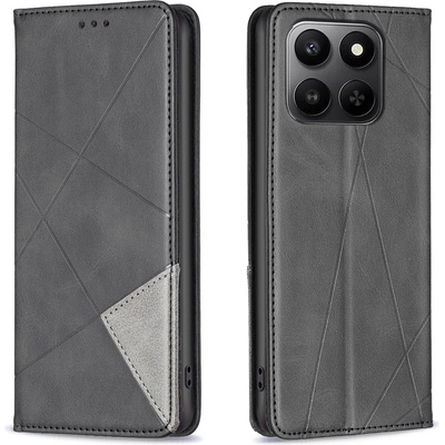 Huawei Кожен калъф Портфейл за Honor X7d / 400 Smart Геометрична щампа, Държач за Карти и Стойка, вкл. Протектор, 6 Цвята