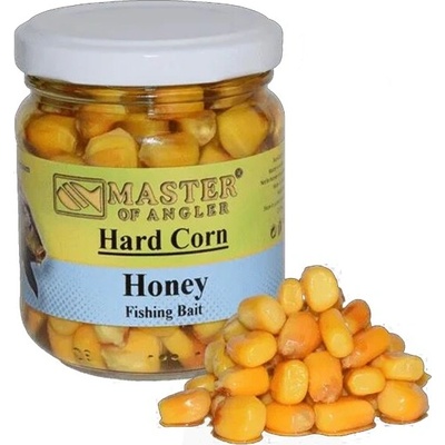 Master of Angler kukuřice Hard Corn Bait 212ml Vanilka