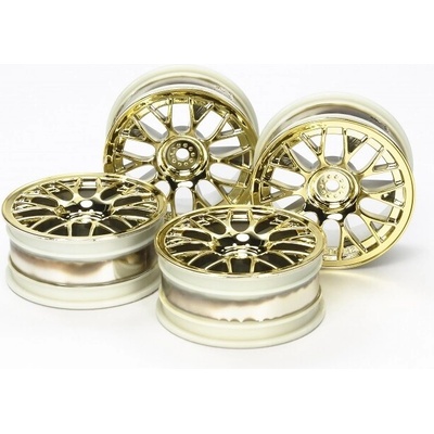 Tamiya 54736 24 mm Disk zlatý offset +2 *4