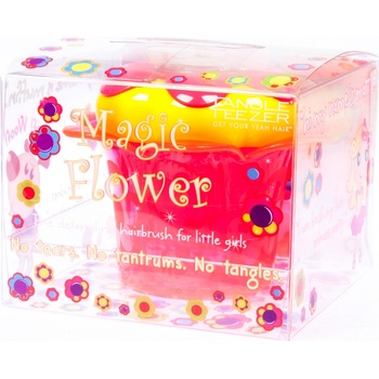 Tangle Teezer Flower Princess Pink dětský kartáč na vlasy