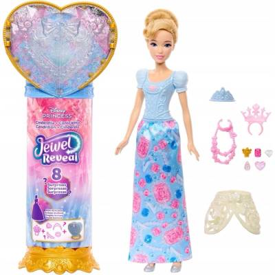 Mattel Disney Princess Jewel Reveal Bábika princezná Popoluška JHL50