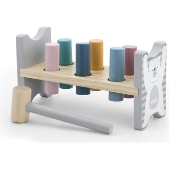 Image 1 of Viga Toys Дървена игра с чукче, Viga - PolarB (44009)