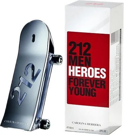 Carolina Herrera 212 Men Heroes (Forever Young) EDT 90 ml