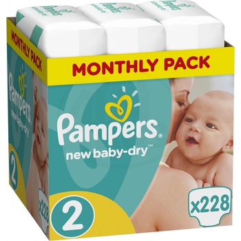 Pampers Active Baby 2 228 ks