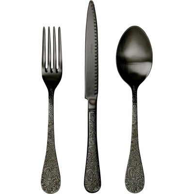 Herdmar Прибори за хранене BETTY- 24 части - черен мат (Herdmar 198-3024-0517-200-0001)