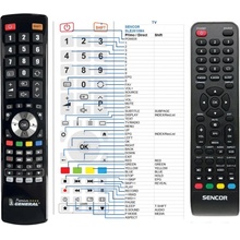 Dálkový ovladač General SENCOR SLE2810M4, SLE2459M4, SLE3214M4, SLE2459M4