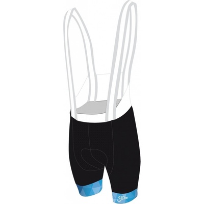 Force Gem Lady se šráky a vložkou černo-modré