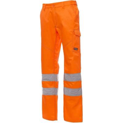Payper Pracovné nohavice CHARTER fluorescenčná oranžová