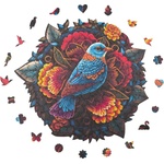 Milliwood Дървен пъзел Milliwood, Peace and Harmony, 206 части - Мандала, Хармония (M-BeautyOFbalance-5061) - homeshop
