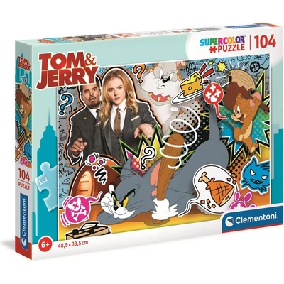 Clementoni Пъзел 104 части Том и Джери Tom and Jerry Клементони Clementoni 27515