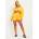 Missy Empire Къси панталони Missy Empire Cotton Oversized High Waisted Runner Shorts - Orange