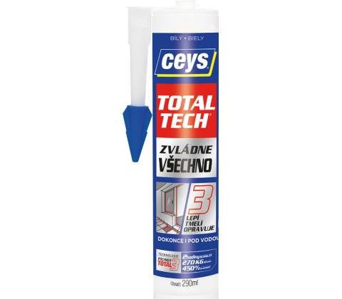 CEYS MS Tech Universal lepidlo 290g biely