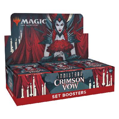 Magic The Gathering Wizards of the Coast Innistrad: Crimson Vow Set Booster Box