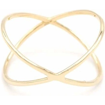 B&B Goldinvestic Zlatý prsten jemné propojené kroužky N6313