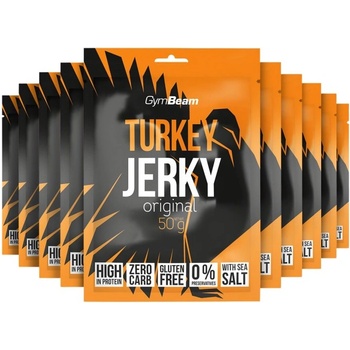 GymBeam Turkey Jerky [10 x 50 грама] Оригинал