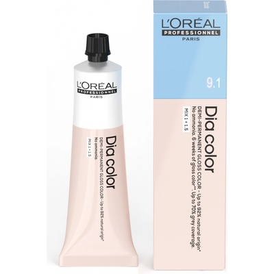 Loréal Professionnel Dia color 9.1 velmi světlá blond popelavá L’Oréal Professionnel 60 ml