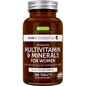 Igennus Pure & Essential Methylated Multivitamin & Minerals - 180 таблетка