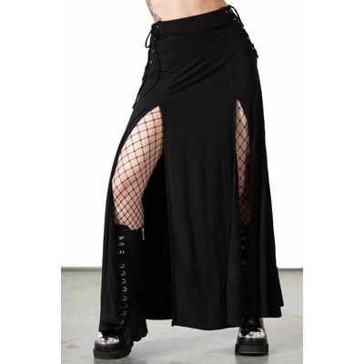 Killstar sukňa Hellverina Split Maxi