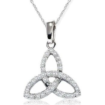 Eppi Diamantový prívesok v štýle keltského uzla Huberta P31718