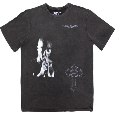 2Pac Photo Cross Charcoal Grey L Риза (2PACSTNW69MC03)