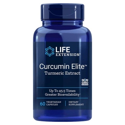 Life Extension Curcumin Elite Turmeric Extract extrakt z kurkumy 60 kapslí