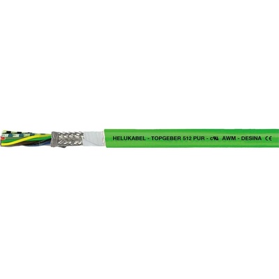 Helu TOPGEBER 512 vedenie čidiel 8 x 0.14 mm² + 2 x 1 mm² zelená 707406 50 m