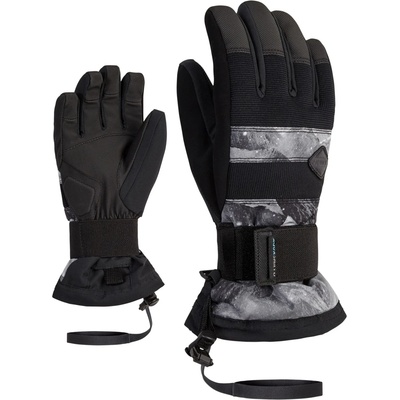 Ziener Детски ръкавици Ziener Kid's Manu-Z AS Gloves - Grey Mountain Print (202-7884-0212)