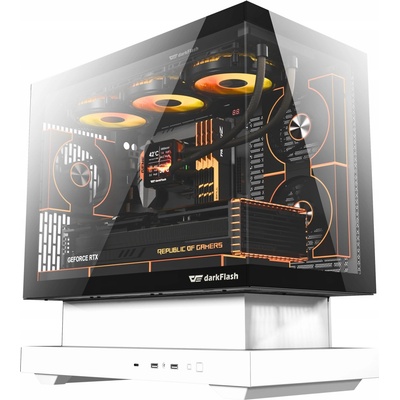darkFlash F1 + 6 Fans ARGB White