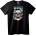 NOONEBRAND Тениска Таен череп Градски стил - 4XL, White