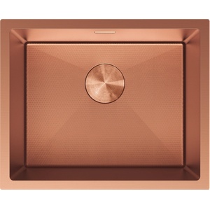 Mexen Trixo стоманена мивка с 1 корито 540 x 440 мм, мед HC - 6414541000-65HC (6414541000-65HC) Мивка за вграждане