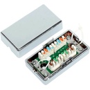 DATACOM Spojovací BOX STP Cat5e 2* zářez. pole Silver