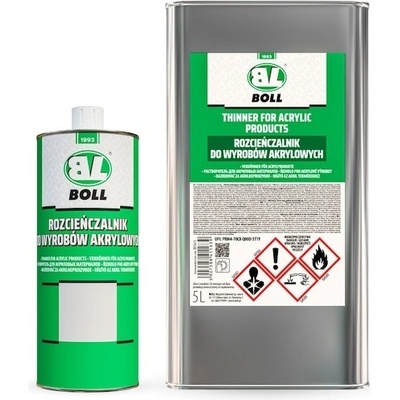 BOLL Ředidlo pro akrylové barvy a výrobky 5 L