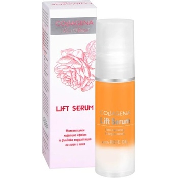 Image 1 of Collagena Rose Natural Lift - Серум за лице с розово масло 30мл