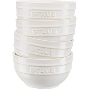 Staub Купички за закуски Staub 14 см слонова кост 4 бр (40508-149-0)