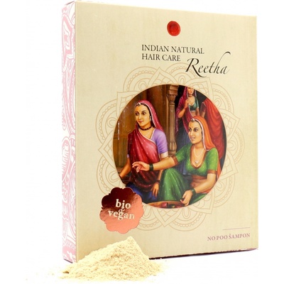 Indian natural hair care Reetha no poo šampon 200 g