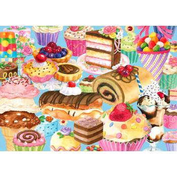 Image 1 of Enjoy - Puzzle Sweet Treats - 1 000 piese