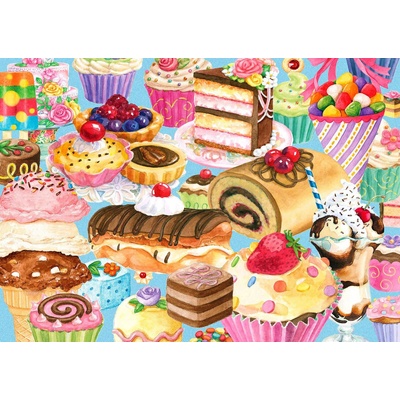 Enjoy - Puzzle Sweet Treats - 1 000 piese