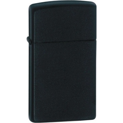 Zippo Mat benzínový te černý Slim 26111