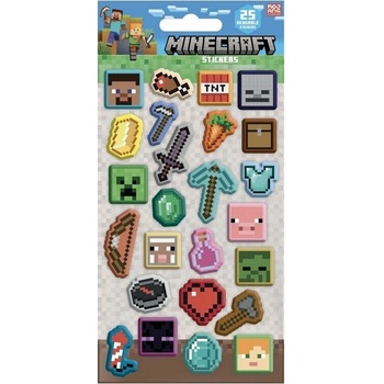Samolepky Minecraft Puffy