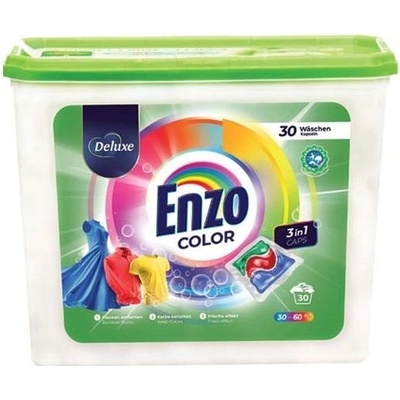 DeLuxe Enzo Color Kapsule na pranie 3v1 30 PD