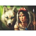 Anatolian - Puzzle Wolf and his lady - 500 piese