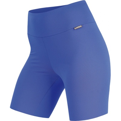 99887 legíny dámské krátké královská modrá