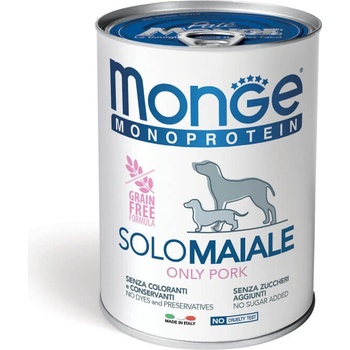 Monge Monoprotein Monoprotein Pate Dog Pork пастет за кучета - 0.4кг