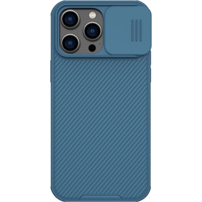 Nillkin Кейс с протектор за камера Nillkin CamShield Pro за iPhone 14 Pro Max, 6.7", 2022, PC, TPU, син (6902048248397)